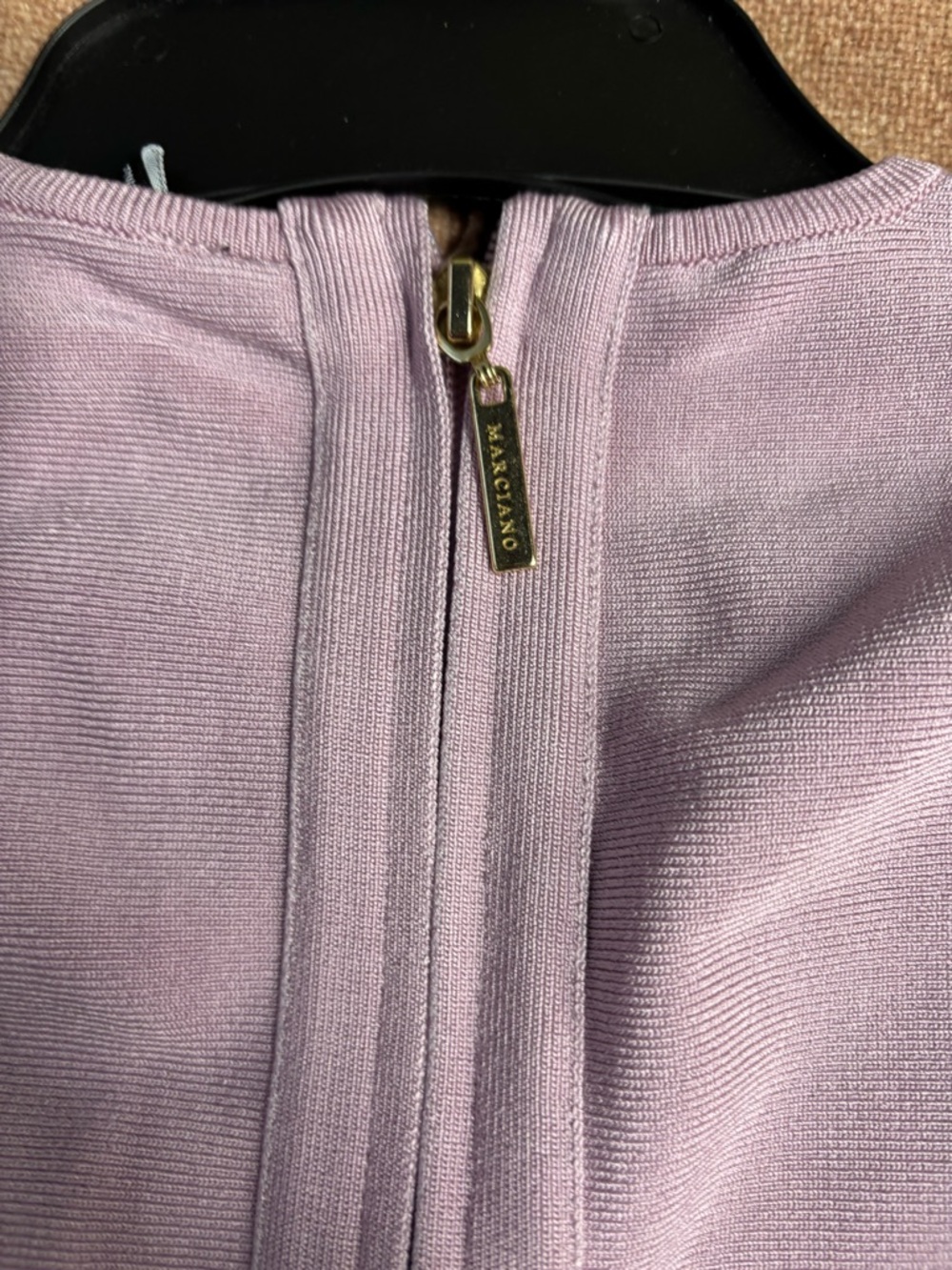 Guess by Marciano Lavender Long-Sleeve Bodycon Cutout Dress - Picture 11 of 12